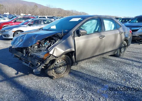2018 Toyota Corolla Le from USA, damaged, VIN 5YFBURHE8JP753946